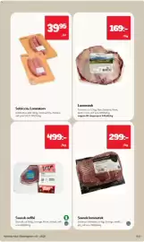 Hemköp reklamblad vecka 44 Sida 9: 39 95 /st 169:- /kg Farmarh Salsiccia, Lammkorv Köttkultur, 200-300g, land se förp