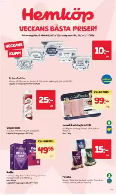 Hemköp reklamblad (giltig till och med 1-11)