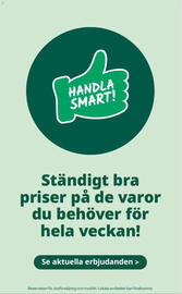 Tempo reklamblad vecka 44 Sida 8: HANDLA SMART! Ständigt bra priser på de varor du behöver för hela veckan! Se aktuella