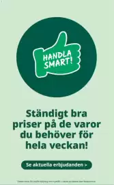 Tempo reklamblad vecka 44 Sida 8: HANDLA SMART! Ständigt bra priser på de varor du behöver för hela veckan! Se aktuella