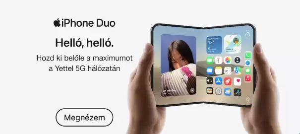 Yettel akciós újság Oldal 1