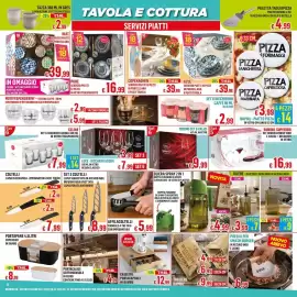 Volantino Satur Pagina 12: Portapane in bambù €8,99, Set 3 coltelli €8,99