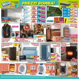Volantino Satur Pagina 5: Stufa al carbonio €24,99, Deumidificatore Kuperx €99,99