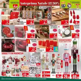 Volantino Satur Pagina 9: Servizio tavola in stoneware Country Sibilla €19,99, Barattolo natalizio in ceramica €4,79