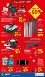 Volantino Lidl | Offerte Speciali Pagina 4: Silvercrest Mini cuociriso elettrico €7,49, Parkside Tagliapiastrelle €41,49
