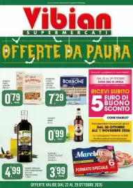 Volantino Vibian Pagina 1: Despar Premium olio extravergine di oliva €4,99, Moretti birra €0,99