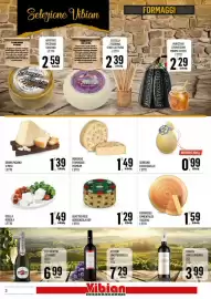 Volantino Vibian Pagina 3: Formaggio Emmentaler Svizzero €1,59, Quattro Rose Gorgonzola Dop €1,29