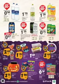 Folleto SPAR Fragadis Página 7: Vidal - carbassa de halloween €3,95, Haribo - llaminadores de diferents tipus €0,97