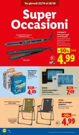 Volantino Lidl | Nuova apertura Pagina 6: Crivit Sedia da campeggio pieghevole €4,99