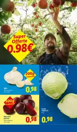 Volantino Lidl | Fresca e conveniente Pagina 3: Cavolo Cappuccio €0,98, Rape rosse precotte €0,98