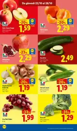 Volantino Lidl | Fresca e conveniente Pagina 4: Melagrana €2,29, Uva Red Globe €1,99