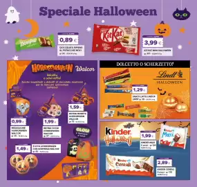 Volantino Tigre | Prezzi Imbattibili Pagina 16: Kinder Cereali €2,89, Retina occhi horrorween Walcor €1,99