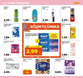 Volantino Tigre | Prezzi Imbattibili Pagina 23: Docciaschiuma Bionsen €1,29, Garnier Fructis Forti & Brillanti €2,29
