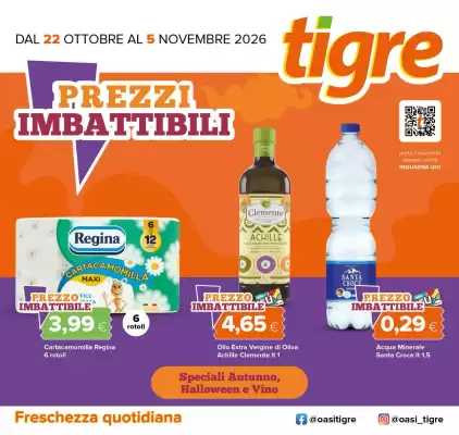 Tigre | Prezzi Imbattibili (valido fino al 5-11)