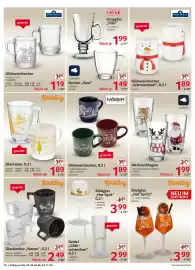 Selgros Prospekt Seite 10: Weihnachtsglas LEONARDO €1,99, Glastasse, 0,2 l €1,89
