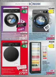 Selgros Prospekt Seite 16: Waschmaschine WA 7112 €279,00, BOMANN 2-in-1 Waschtrockner WAT 7186 €299,00