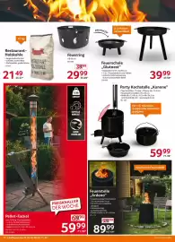 Selgros Prospekt Seite 22: Pellet-Fackel €59,99, Feuerschale „Glutnest“ €39,99