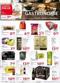 Selgros Prospekt Seite 19: Vio Bio Limonade oder Schorle €19,49, Lavazza Kapseln €7,49