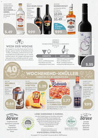 Edeka Struve Prospekt woche 45 Seite 16: JIM BEAM BOURBON WHISKEY €9,99, 9 MILE VODKA €9,99