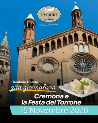 Volantino I Viaggi del Cavallino (valido fino al 15-11)