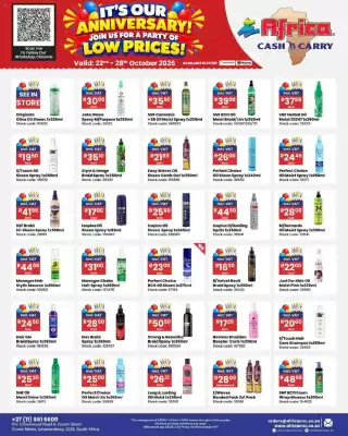 Africa Cash and Carry catalogue (valid until 28-10)