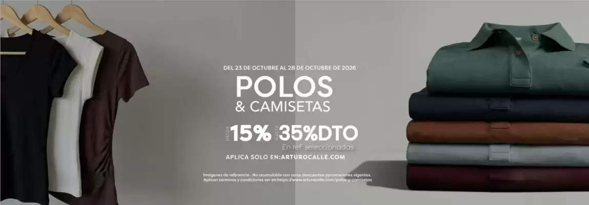 Arturo Calle (válido hasta 30-10)