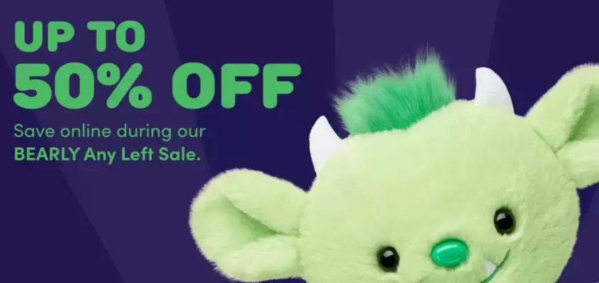 Build a Bear (valid until 19-11)