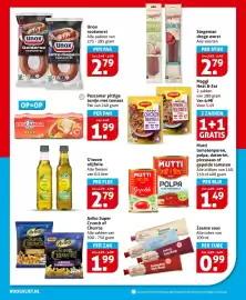Hoogvliet folder week 44 Pagina 18: Maggi Heat & Eat €3,49, Alle Mutti Gepelde Tomaten of Polpa €1,49