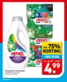 Hoogvliet folder week 44 Pagina 2: Alle Ariel Pods of Wasmiddel €4,99