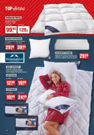Handelshof Prospekt woche 45 Seite 22: Daunen-kopfkissen himmelsgleich €29,99, Daunen-bettdecke €99,99