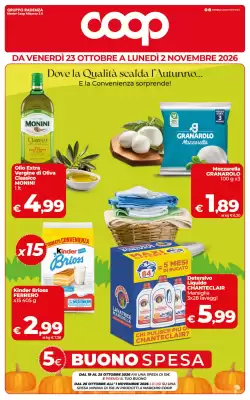 Volantino Coop Radenza (valido fino al 2-11)
