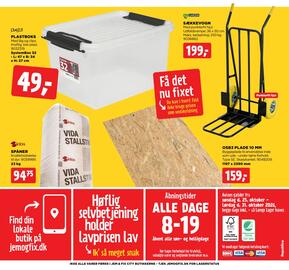 Jem & fix tilbudsavis uge 44 Side 36: SÆKKEVOGN €199,00, PLASTBOKS €49,00