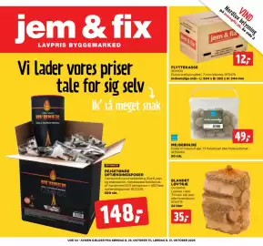 Jem & fix tilbudsavis uge 44 Side 1: FLYTTEKASSE €12,00, MEJSEBOLDE €49,00