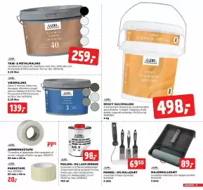 Jem & fix tilbudsavis uge 44 Side 13: EPOXY GULVMALING €498,00, ARMERINGSTAPE €79,95