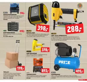 Jem & fix tilbudsavis uge 44 Side 17: SKRUETRÆKKERSÆT €198,00, SØM- OG KLAMMEPISTOL €288,00