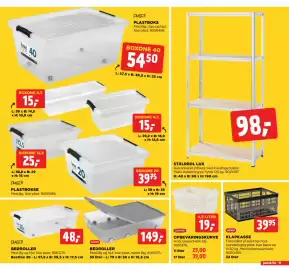 Jem & fix tilbudsavis uge 44 Side 19: PLASTBOKS €54,50, PLASTBOKSE