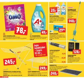 Jem & fix tilbudsavis uge 44 Side 20: PICOBELLO M GULVVASKER €148,00, OMO VASKEPULVER €78,00