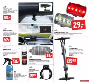 Jem & fix tilbudsavis uge 44 Side 25: VILDTALARM €50,00, CYKELLYGTESÆT LED €29,00