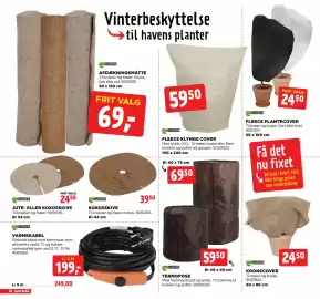 Jem & fix tilbudsavis uge 44 Side 28: FLEECE PLANTECOVER €24,50, AFDÆKNINGSMÅTTE €69,00