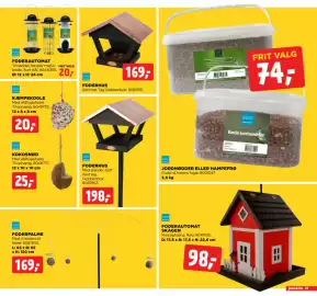 Jem & fix tilbudsavis uge 44 Side 29: FODERAUTOMAT €20,00, JORDNØDDER ELLER HAMPEFRØ €74,00