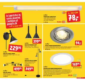 Jem & fix tilbudsavis uge 44 Side 3: PRESTON ARMATUR, KELVIS PENDELSÆT €399,95