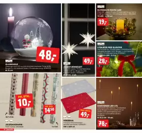 Jem & fix tilbudsavis uge 44 Side 34: GLASKUGLE €48,00, JULESTJERNESÆT €49,00