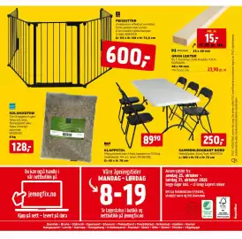 Jem & fix kundeavis uke 44 Side 20: SAMMENLEGGBART BORD €250,00, PEISGITTER €600,00