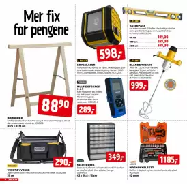 Jem & fix kundeavis uke 44 Side 6: KRYSSLASER €598,00, VATERPASS