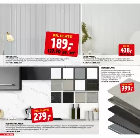 Jem & fix kundeavis uke 44 Side 8: VEGGPANEL €189,00, KJØKKENPLATER €279,00
