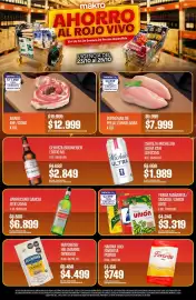Catálogo Makro Página 1: Ultra - cerveza ultra can ltx473ml €1.989,00, Budweiser - cerveza ltx710 ml €2.849,00