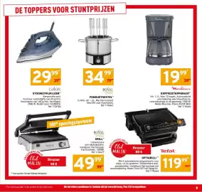 Trafic folder Pagina 9: Tefal Optigrill+ €119,99, Grill €49,99
