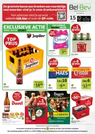 BelBev folder Pagina 1: Jupiler €16,40, Stella artois