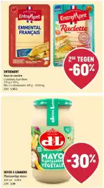 Delhaize folder week 44 Pagina 10: Devos & lemmens plantaardige mayo €2,09, Kaas in sneden €5,95
