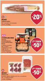 Delhaize folder week 44 Pagina 13: Keltisch lam €23,96, Ardeens varken €14,79